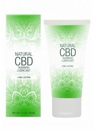 Лубрикант с пролонгирующим эффектом Natural CBD Numbing Lubricant - 50 мл. - Shots Media BV - купить с доставкой в Саранске