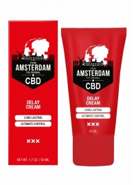 Крем-пролонгатор CBD from Amsterdam Delay Cream - 50 мл. - Shots Media BV - купить с доставкой в Саранске