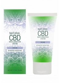 Крем для мастурбации для мужчин Natural CBD Masturbation Cream For Him - 50 мл. - Shots Media BV - купить с доставкой в Саранске