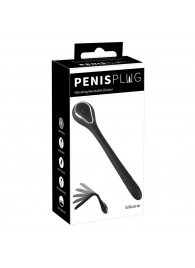 Черный гибкий уретральный стимулятор с вибрацией Vibrating Bendable Dilator - 13,5 см. - Orion - купить с доставкой в Саранске