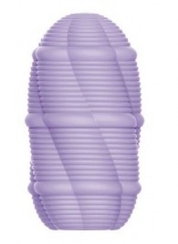 Сиреневый мастурбатор-яйцо Smooth Stripes - Baile - в Саранске купить с доставкой