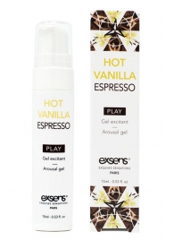 Возбуждающий гель Hot Vanilla Espresso Arousal Gel - 15 мл. - Exsens - купить с доставкой в Саранске