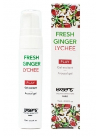 Возбуждающий гель Fresh Ginger Lychee Arousal Gel - 15 мл. - Exsens - купить с доставкой в Саранске