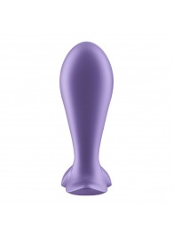 Фиолетовый анальный вибростимулятор Intensity Plug - Satisfyer - в Саранске купить с доставкой