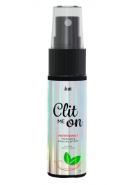 Клиторальный возбуждающий спрей Clit Me On Peppermint - 12 мл. - INTT - купить с доставкой в Саранске
