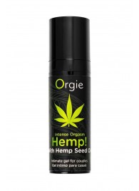Возбуждающий интимный гель для пар ORGIE Hemp Intense Orgasm - 15 мл. - ORGIE - купить с доставкой в Саранске