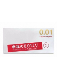 Ультратонкие презервативы Sagami Original 0.01 - 20 шт. - Sagami - купить с доставкой в Саранске