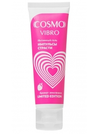 Возбуждающий гель на водно-силиконовой основе Cosmo Vibro с ароматом земляники - 50 гр. - Биоритм - купить с доставкой в Саранске