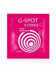 Стимулирующий интимный крем для женщин Cosmo G-spot - 2 гр. - Биоритм - купить с доставкой в Саранске