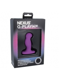 Фиолетовая вибровтулка Nexus G-Play+ M - Nexus Range - в Саранске купить с доставкой