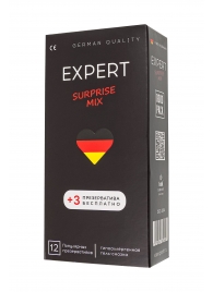 Презервативы EXPERT Surprise Mix - 12 шт.(+3 в подарок) - Expert - купить с доставкой в Саранске