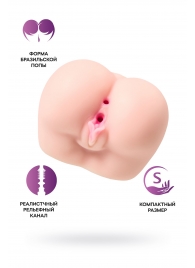 Реалистичный мастурбатор Paula с 2 любовными тоннелями - ToyFa - в Саранске купить с доставкой