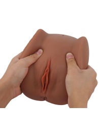 Мастурбатор Black Beauty - вагина и анус - S-HANDE - в Саранске купить с доставкой