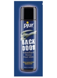 Концентрированный анальный лубрикант pjur BACK DOOR Comfort Water Anal Glide - 2 мл. - Pjur - купить с доставкой в Саранске