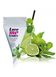 Съедобное согревающее массажное масло Love Me Tender Mojito с ароматом мохито - 10 мл. - Love to Love - купить с доставкой в Саранске