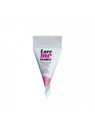 Съедобное согревающее массажное масло Love Me Tender Cotton Candy с ароматом сладкой ваты - 10 мл. - Love to Love - купить с доставкой в Саранске