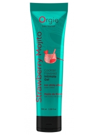 Съедобный интимный гель Orgie Lube Tube Cocktail Strawberry Mojito - 100 мл. - ORGIE - купить с доставкой в Саранске