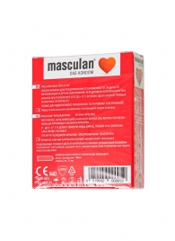 Презервативы Masculan Sensitive plus - 3 шт. - Masculan - купить с доставкой в Саранске