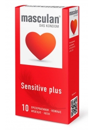 Презервативы Masculan Sensitive plus - 10 шт. - Masculan - купить с доставкой в Саранске