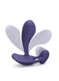 Темно-синий вибромассажер Witty P G Vibrator with Remote Control - Love to Love - в Саранске купить с доставкой