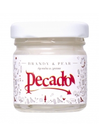 Массажная свеча Brandy   Pear - 35 мл. - Pecado - купить с доставкой в Саранске