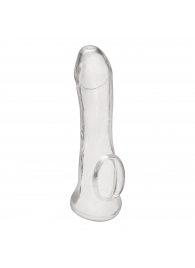 Прозрачная насадка на пенис Transparent Penis Enhancing Sleeve Extension - 15,9 см. - BlueLine - в Саранске купить с доставкой