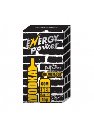 Стимулирующий гель для двоих Energy Power с эффектом вибрации - 15 гр. - HotFlowers - купить с доставкой в Саранске