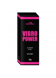 Жидкий вибратор Vibro Power со вкусом тутти-фрутти - 15 гр. - HotFlowers - купить с доставкой в Саранске