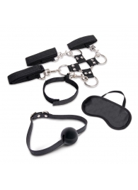 Набор для фиксации из 7 предметов Hogtie   Ball Gag Kit - Lux Fetish - купить с доставкой в Саранске