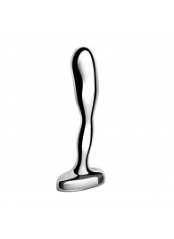 Стальной стимулятор простаты Stainless Steel Prostate Plug - 11,5 см. - b-Vibe - в Саранске купить с доставкой