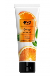 Лубрикант на водной основе OYO Aroma Gel Orange с ароматом апельсина - 75 мл. - OYO - купить с доставкой в Саранске