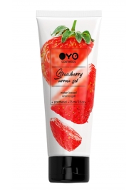 Лубрикант на водной основе OYO Aroma Gel Strawberry с ароматом клубники - 75 мл. - OYO - купить с доставкой в Саранске