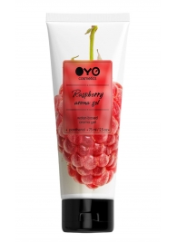 Лубрикант на водной основе OYO Aroma Gel Raspberry с ароматом малины - 75 мл. - OYO - купить с доставкой в Саранске