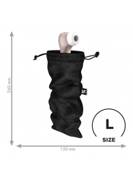Черный мешочек для хранения игрушек Treasure Bag L - Satisfyer - купить с доставкой в Саранске