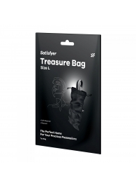 Черный мешочек для хранения игрушек Treasure Bag L - Satisfyer - купить с доставкой в Саранске