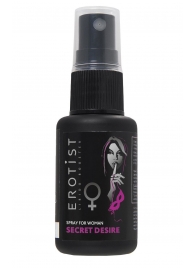 Возбуждающий спрей для женщин Erotist Secret Desire - 30 мл. - Erotist Libido Booster - купить с доставкой в Саранске