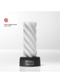 Белый 3D мастурбатор SPIRAL - Tenga - в Саранске купить с доставкой