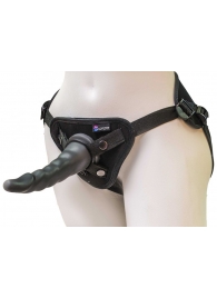 Комплект из трусиков Harness и двух насадок - 20,5 и 18 см. - LOVETOY (А-Полимер) - купить с доставкой в Саранске