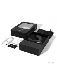 Чёрный перезаряжаемый стимулятор простаты Bruno Black - Lelo - в Саранске купить с доставкой