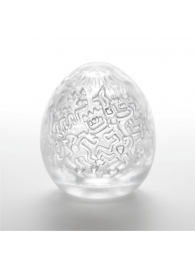 Мастурбатор-яйцо Keith Haring EGG PARTY - Tenga - в Саранске купить с доставкой