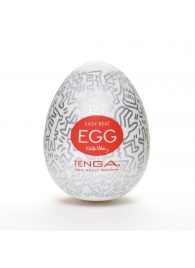 Мастурбатор-яйцо Keith Haring EGG PARTY - Tenga - в Саранске купить с доставкой