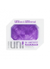 Фиолетовый мастурбатор-стимулятор Tenga Uni Amethyst - Tenga - в Саранске купить с доставкой