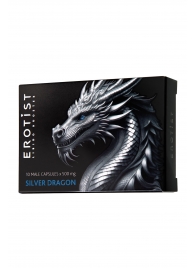 Капсулы для мужчин Erotist Silver Dragon для усиления эрекции - 10 капсул - Erotist Libido Booster - купить с доставкой в Саранске