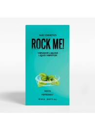 Жидкий вибратор Nuei Rock Me! с ароматом мяты - 20 мл. - Nuei cosmetics - купить с доставкой в Саранске