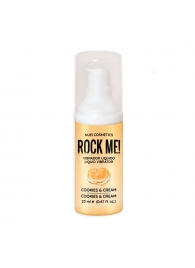 Жидкий вибратор Nuei Rock Me! с ароматом печенья и сливок - 20 мл. - Nuei cosmetics - купить с доставкой в Саранске