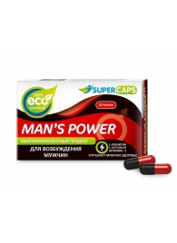 Возбуждающее средство Man’s power - 10 капсул (+1 в подарок) - SuperCaps - купить с доставкой в Саранске