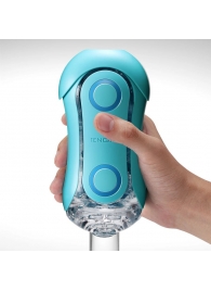 Голубой мастурбатор Tenga Flip ORB Ocean - Tenga - в Саранске купить с доставкой