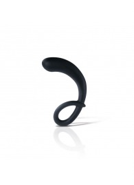 Черный массажер простаты Curving Curt - 13 см. - MyStim - купить с доставкой в Саранске
