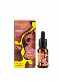 Капли с согревающим эффектом Passion Drips Warming - 15 мл. - Pleasure Lab - купить с доставкой в Саранске