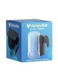 Инновационный робот-мастурбатор Black Knight с функцией пенетрации - Amovibe - в Саранске купить с доставкой